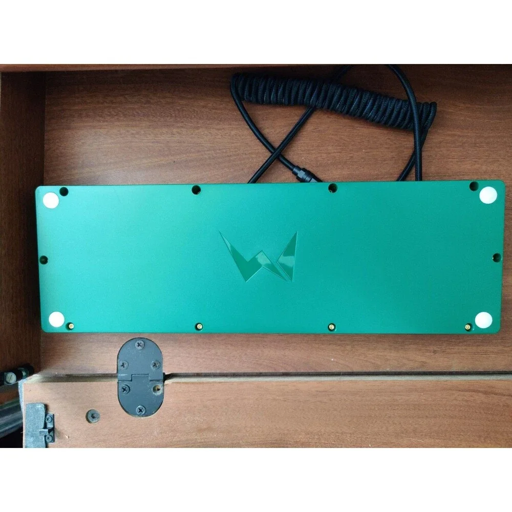 Wuque Studios x Ikki 68 Aurora R2 x Camping green mechanical keyboard BUILT